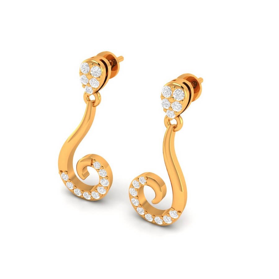 Cora Dazzle Diamond Earrings