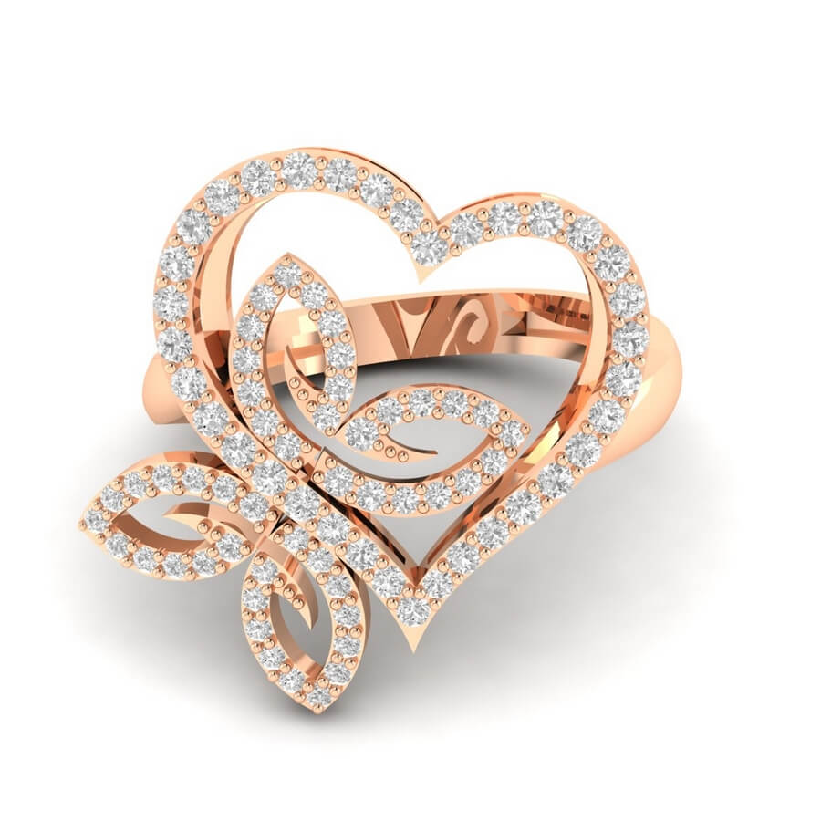 American Diamond (AD) Pink Vaali – Amazel Designs