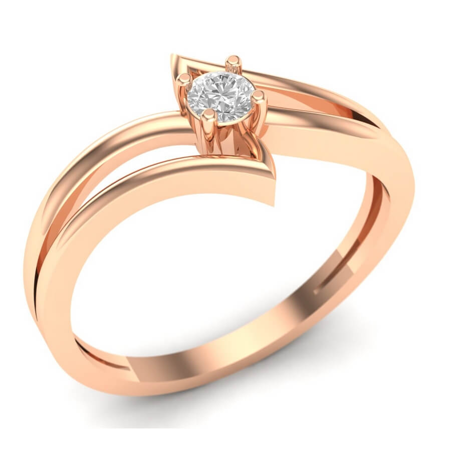 Simplistic Lab Diamond Ring | Fiona Diamonds