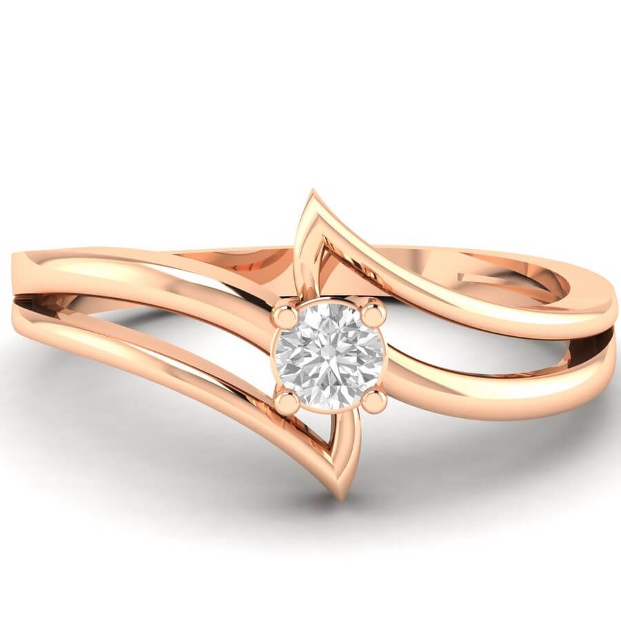 Diamond ring under 5000 rs sale