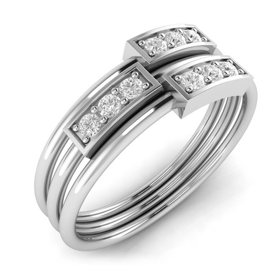 Trio Diamond Ring