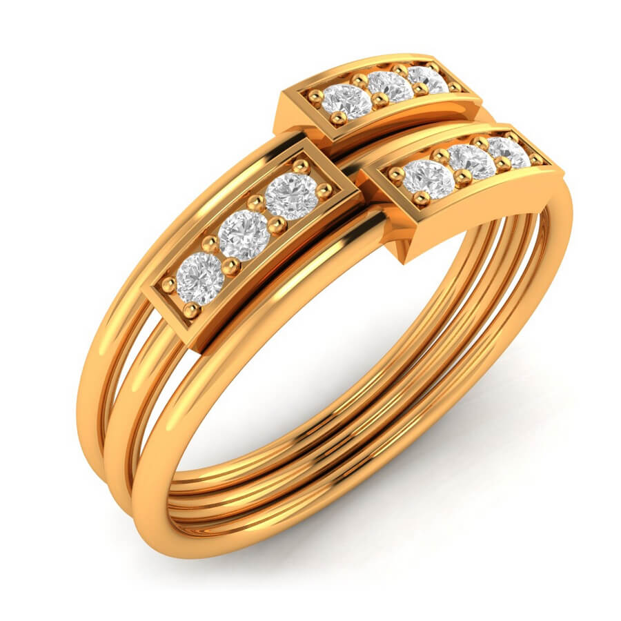 Trio Diamond Ring