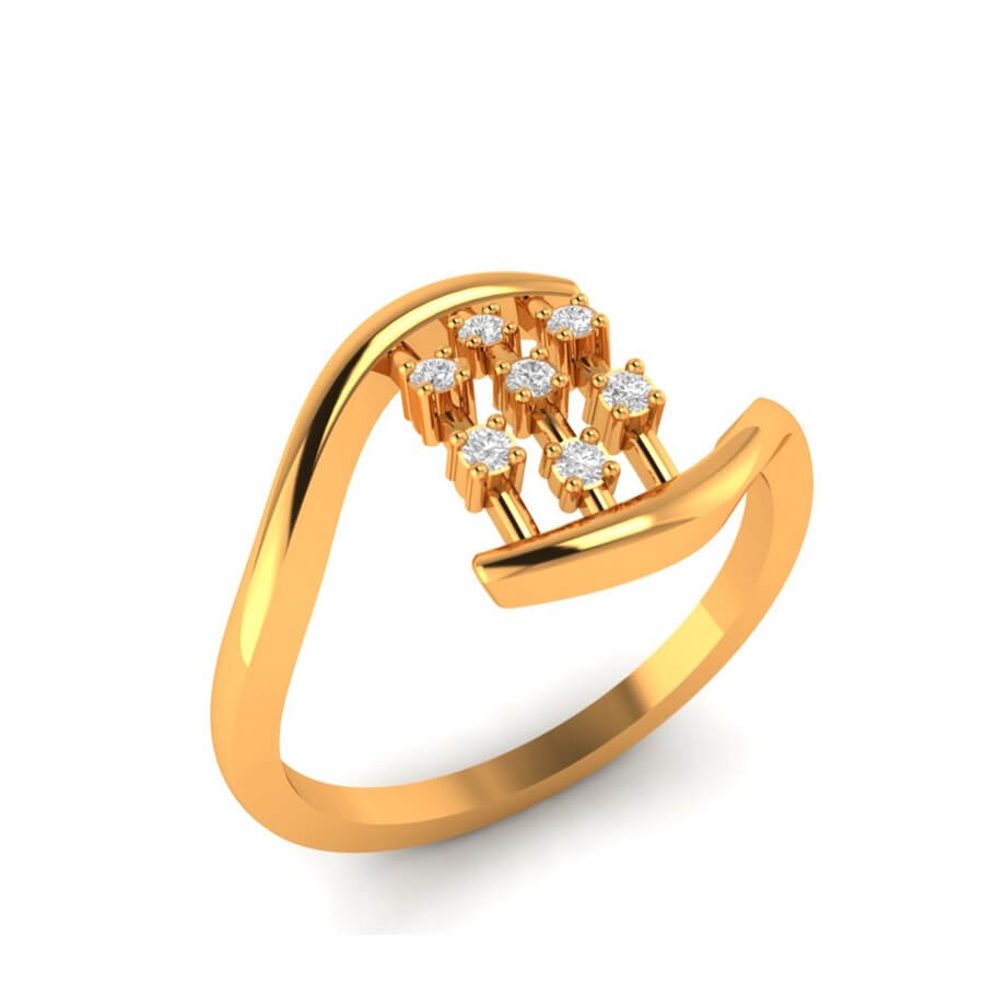 Female Gold Ring at Rs 1000/piece in Delhi | ID: 25955785930